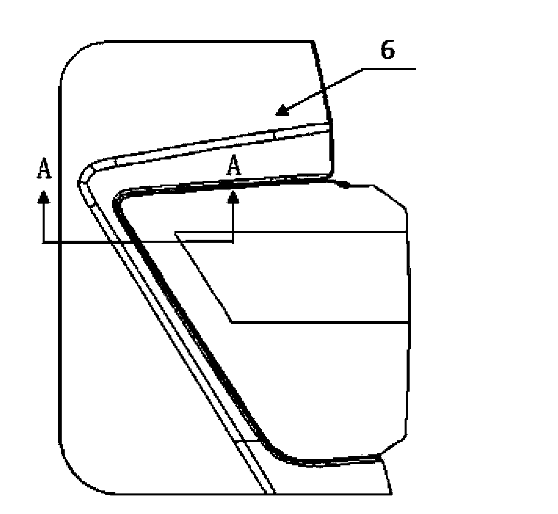 Combination tail lamp for automobile