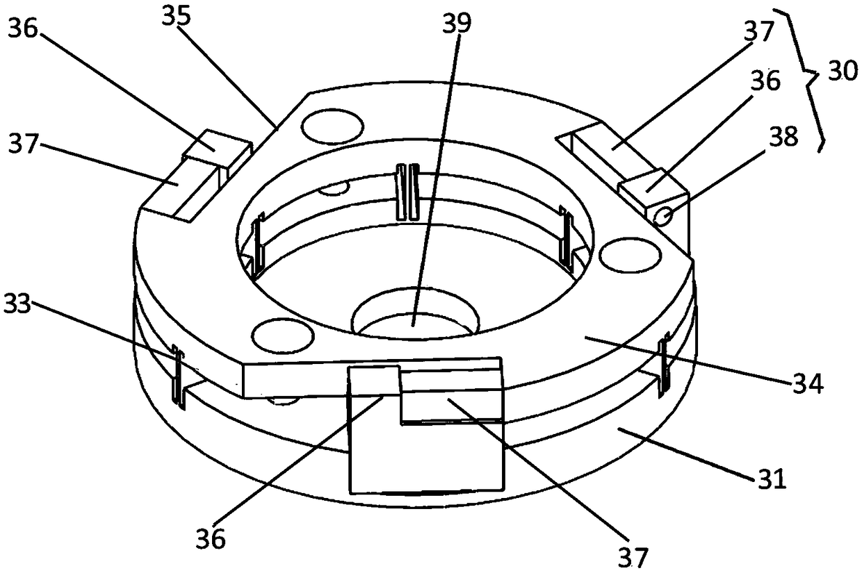 Rotary objective table for multi-station precise operation, and control method