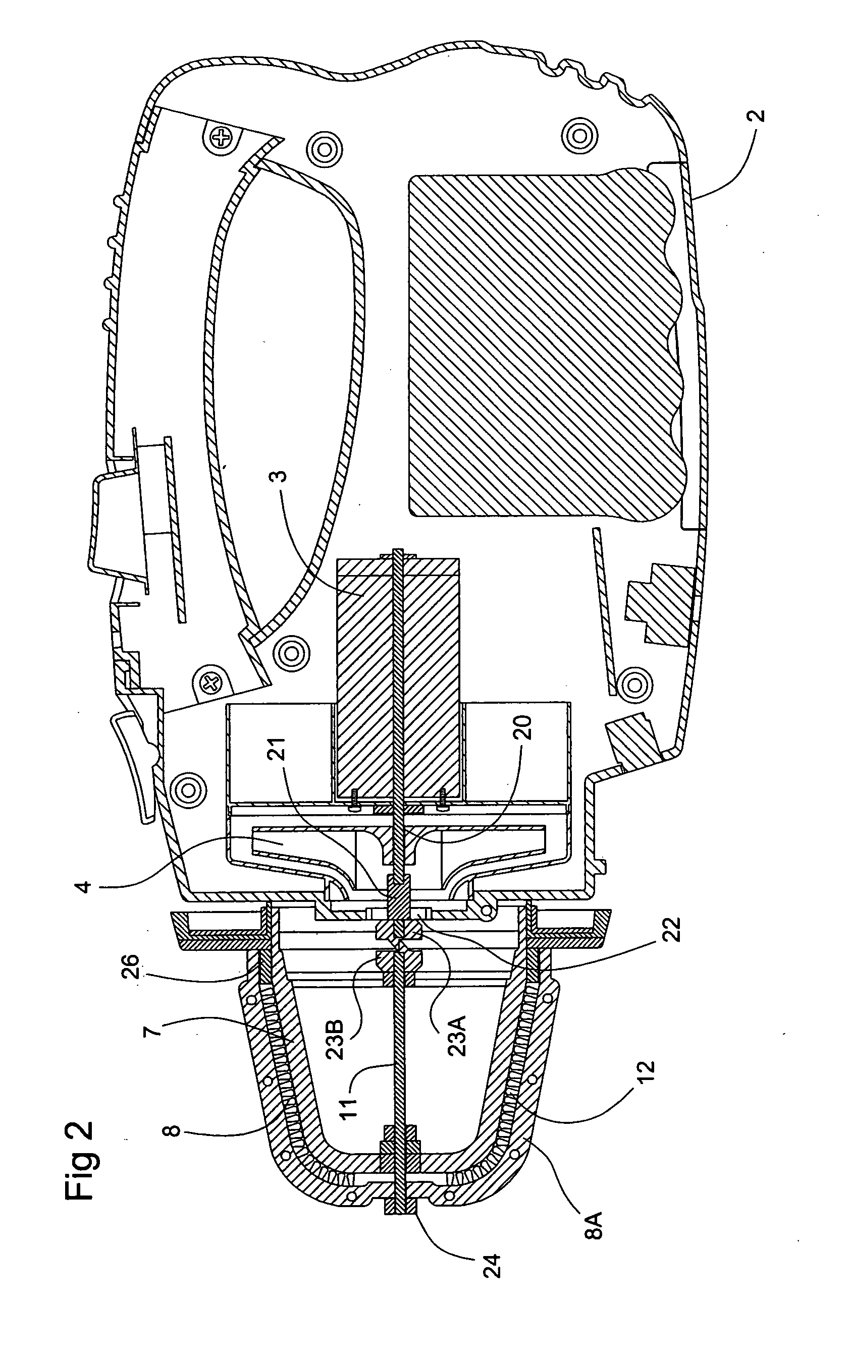 Self cleaning filter and vacuum incorporating same