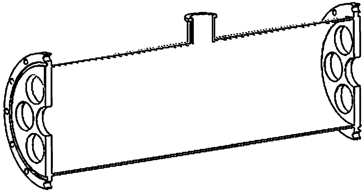 Membrane separation device and method for carbon isotope separation