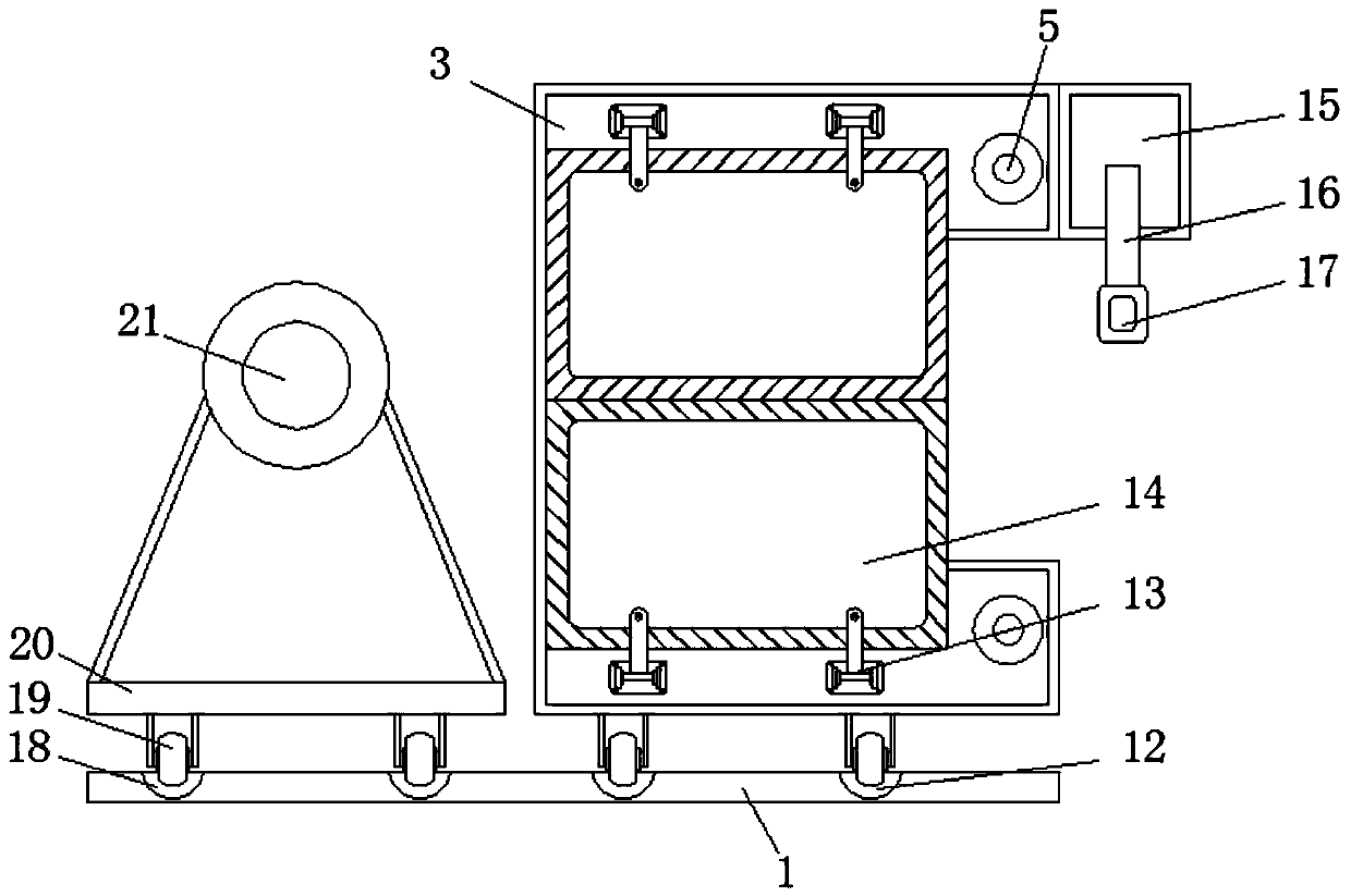 Shrinkage equipment with drying function for steel bar processing