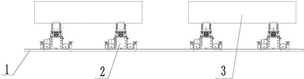 Pairing lengthening device for two-in-one pipeline