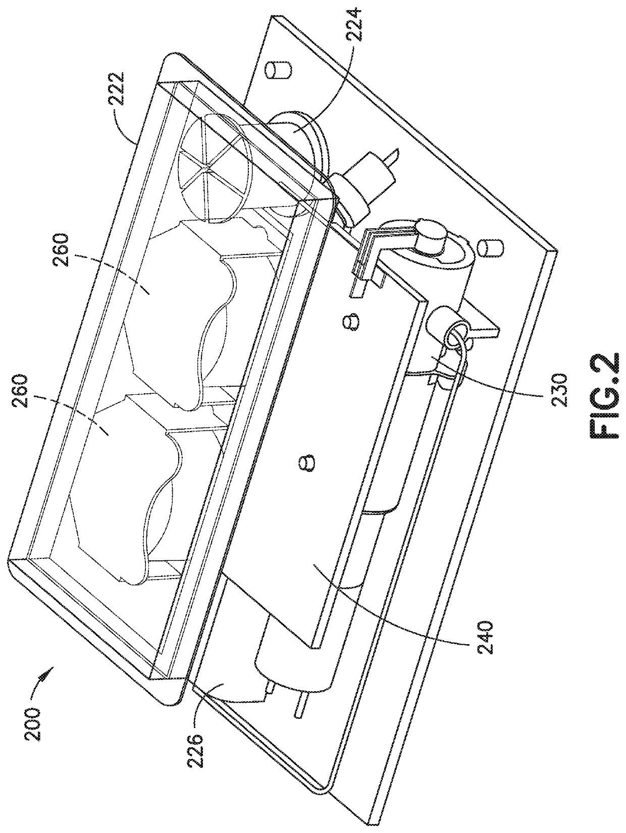 Rotational metering pump for insulin patch