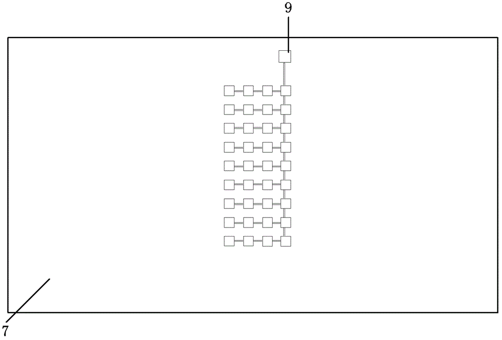 Microelectronic acceleration sensor and manufacturing process thereof