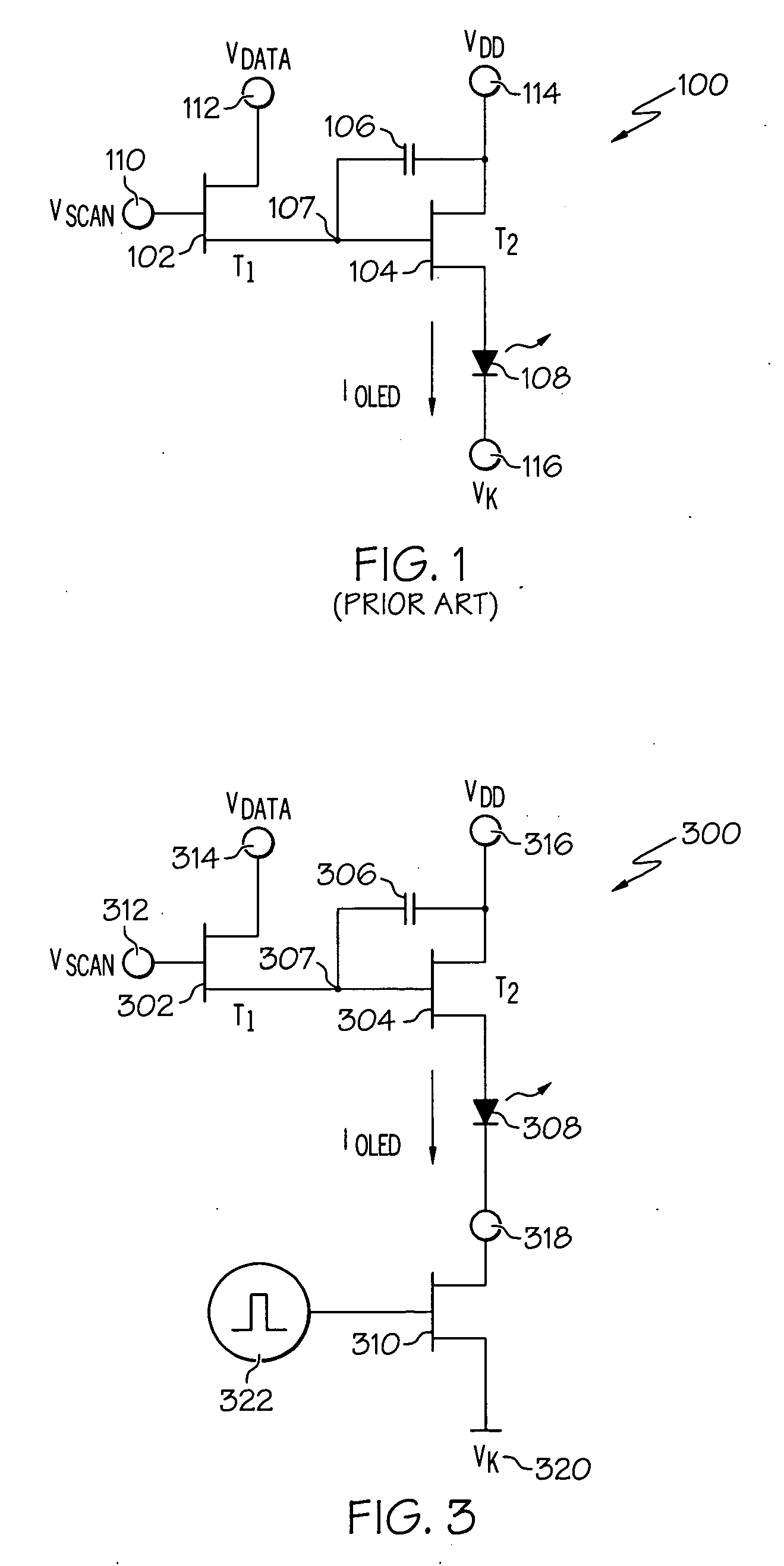 Active matrix organic light emitting diode display