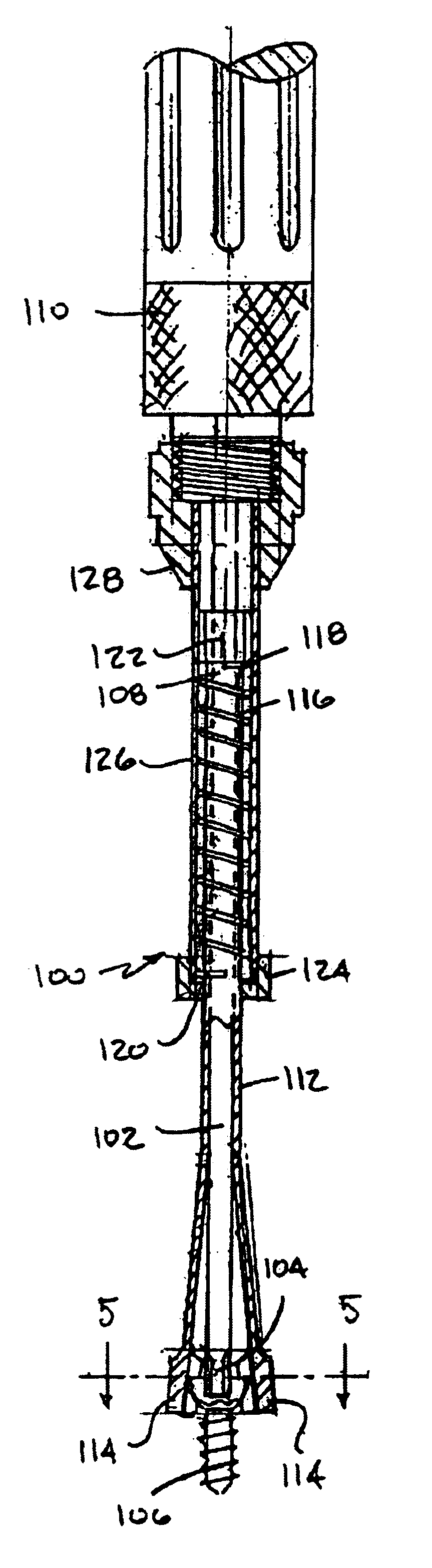 Spring-loaded threaded fastener holder