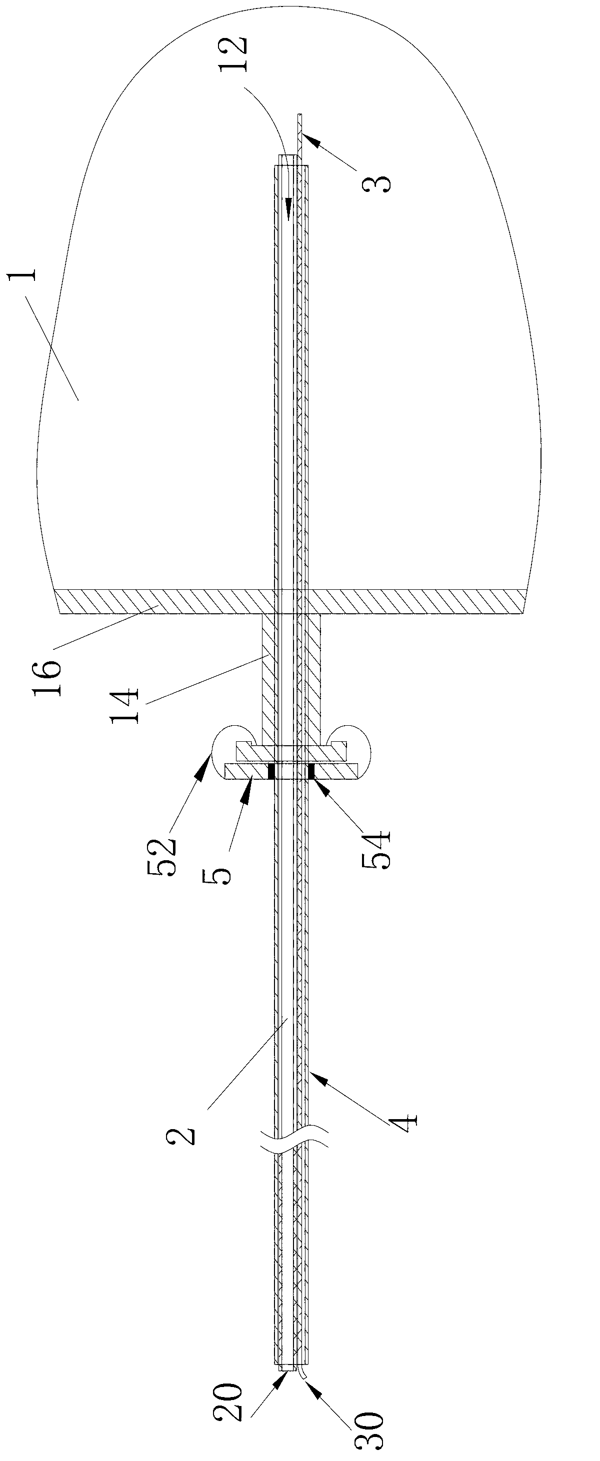 Sealed integrated smoke collection test device