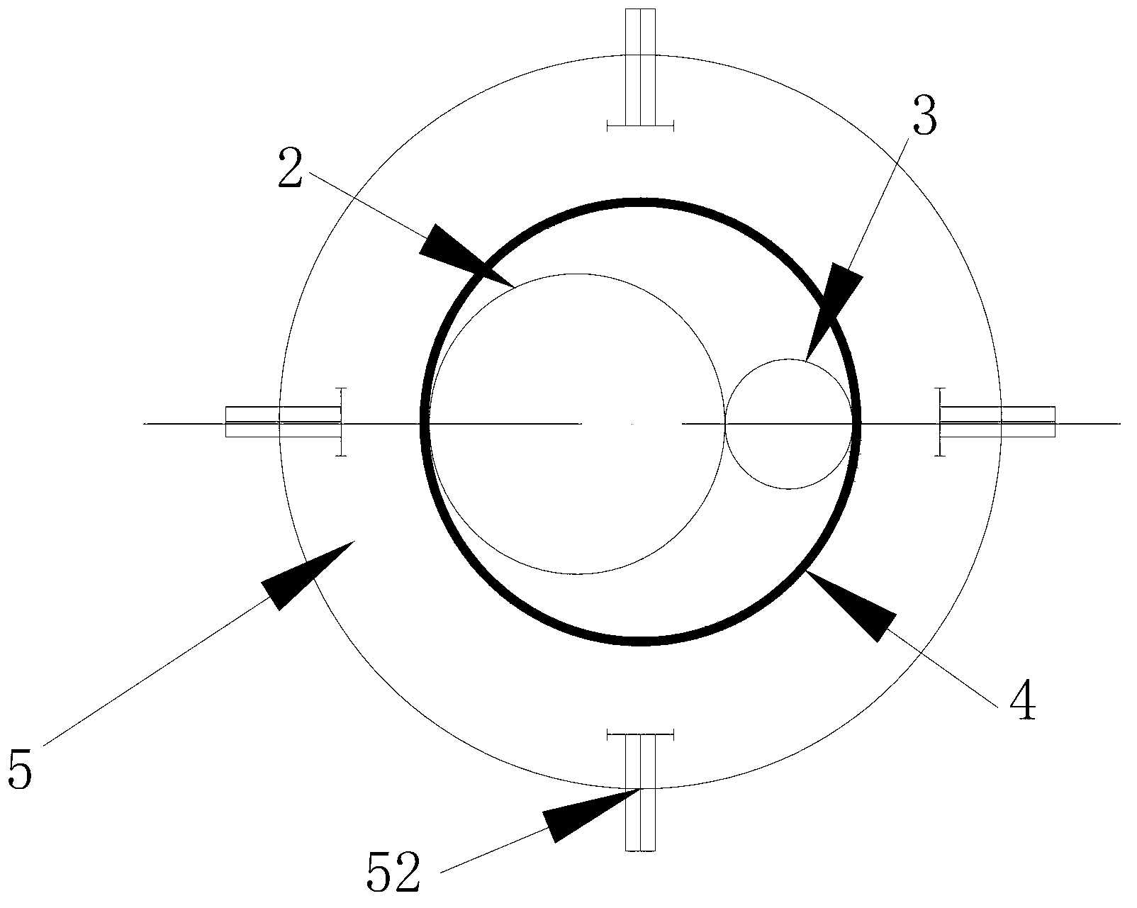 Sealed integrated smoke collection test device