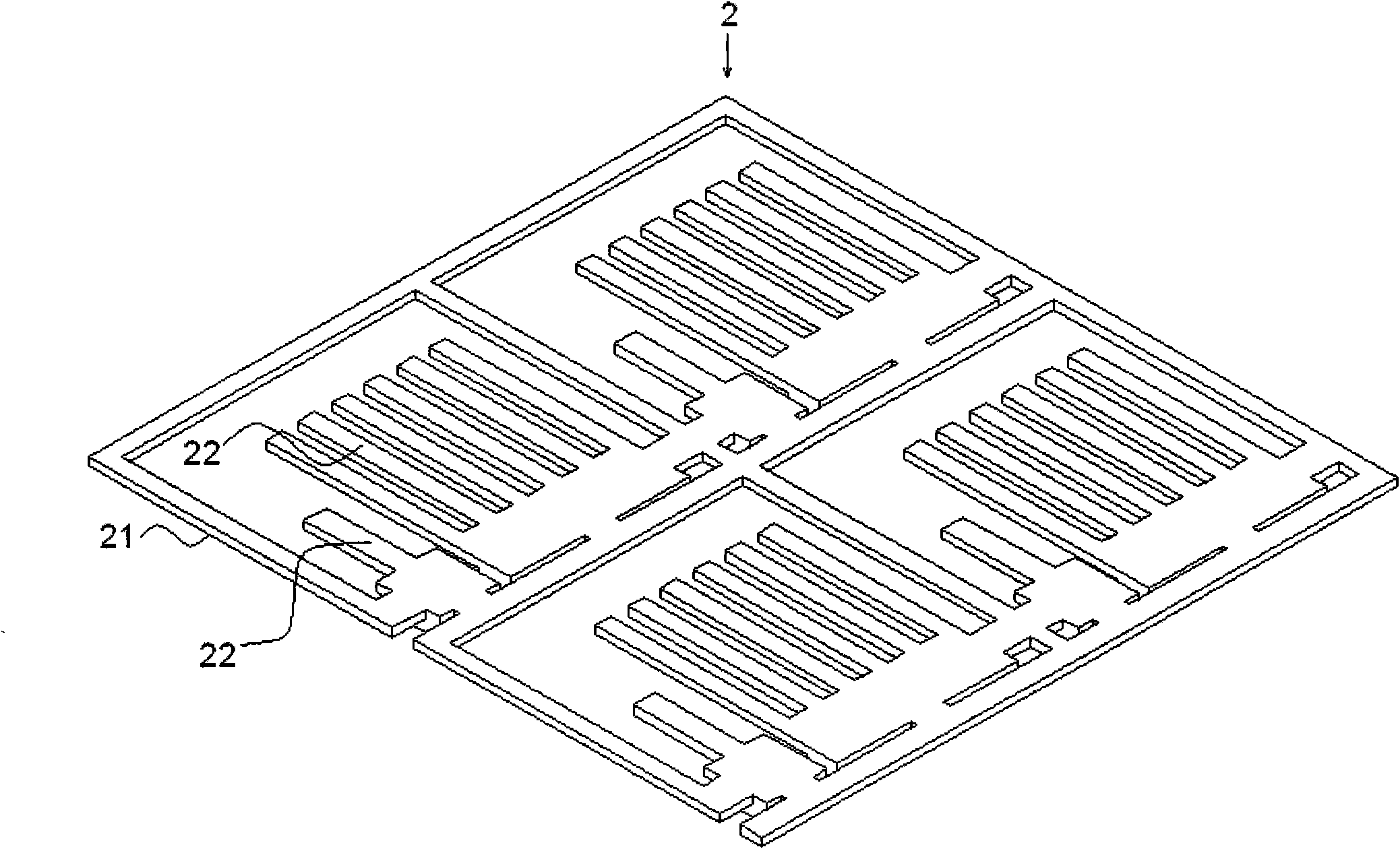 Packaging method possessing wafer dimension plaster