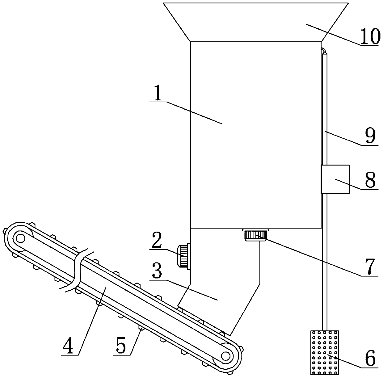 Coal cinder cleaning device for thermal power plant