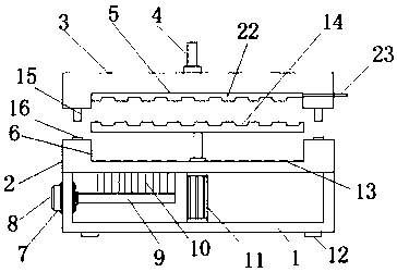 Membrane panel forming mold