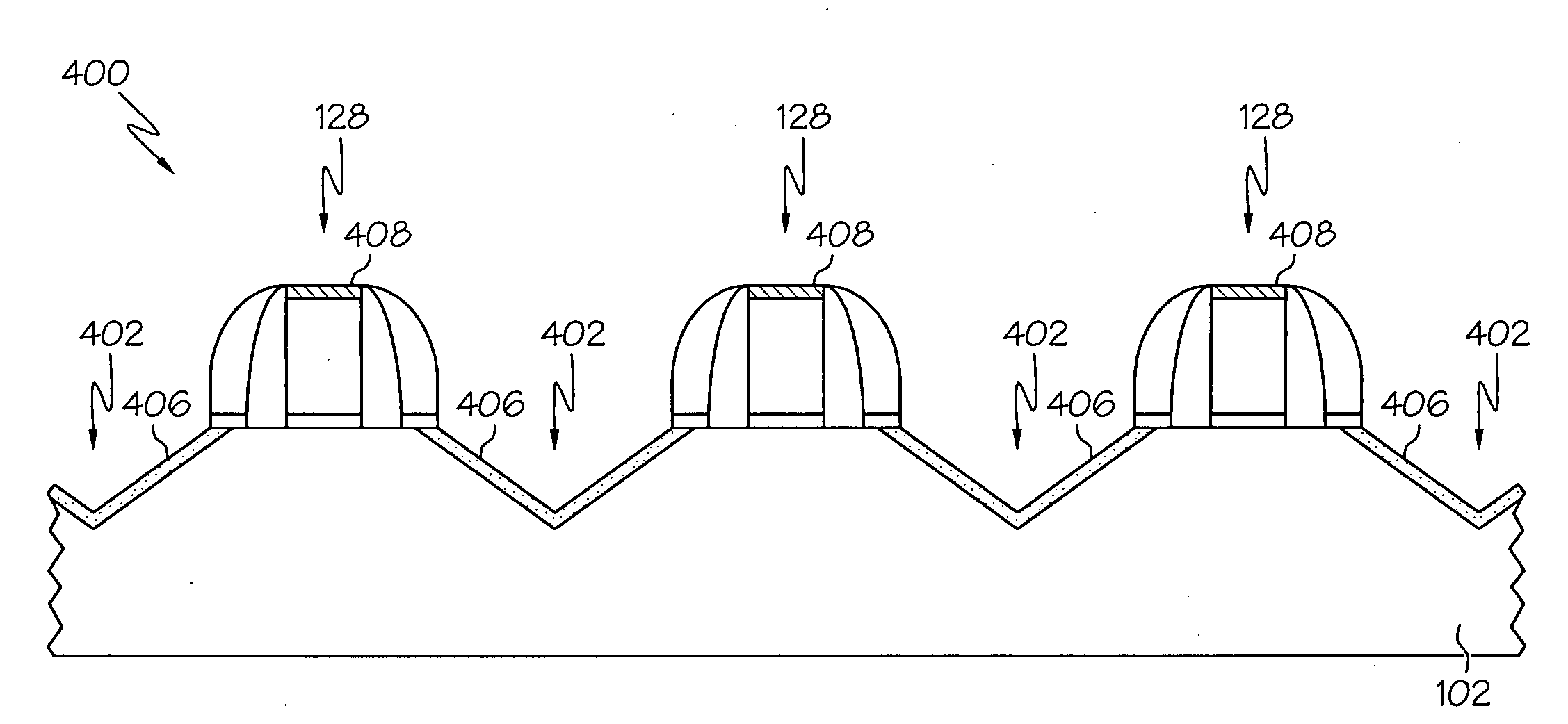 Semiconductor devices having faceted silicide contacts, and related fabrication methods