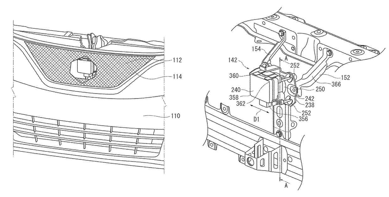 Vehicle body front structure