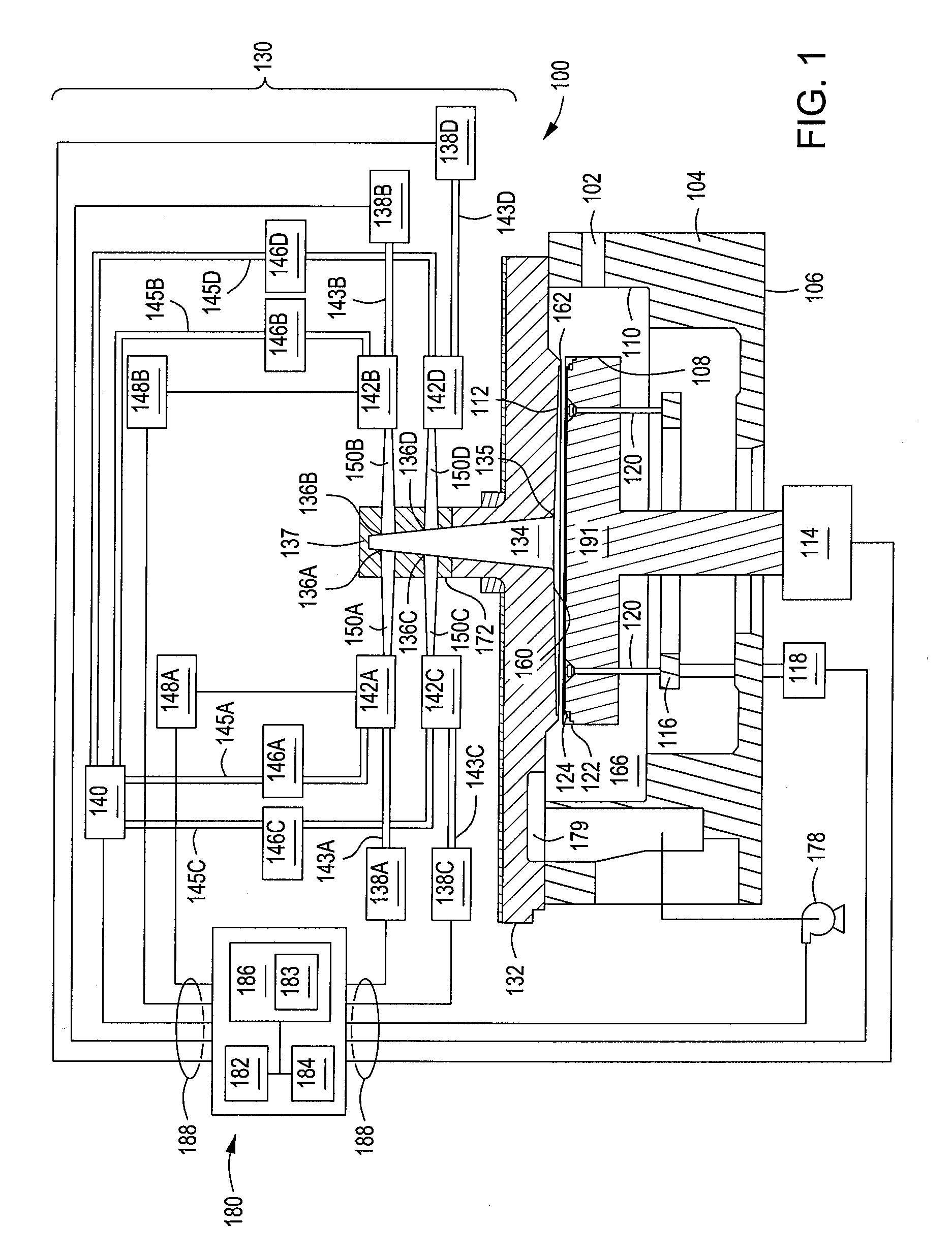 Process gas delivery for semiconductor process chamber