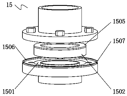 Geothermal water temperature and pressure & on-site real-time detection integrated device and method