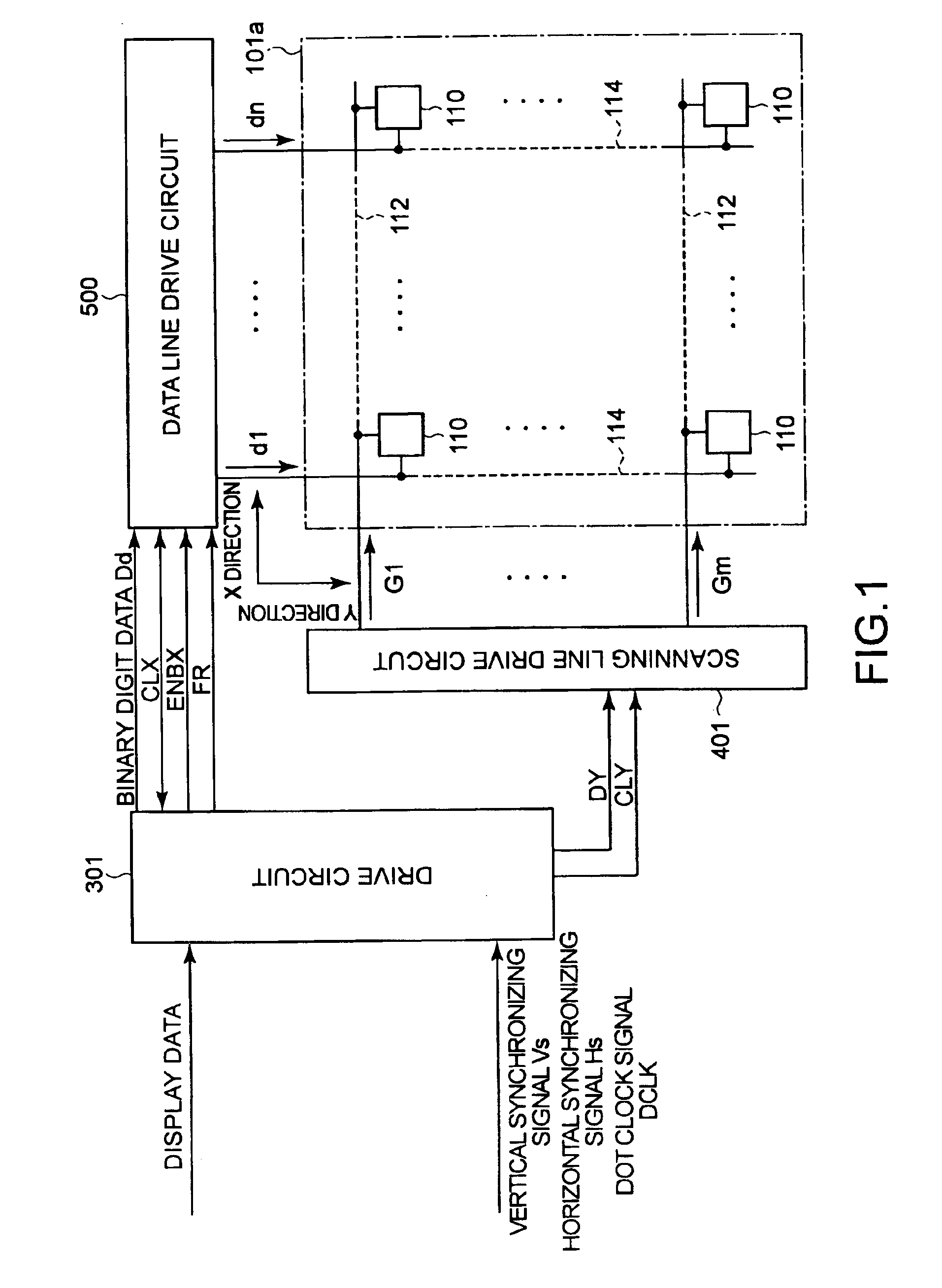 Drive method of an electro optical device, a drive circuit and an electro optical device and an electronic apparatus