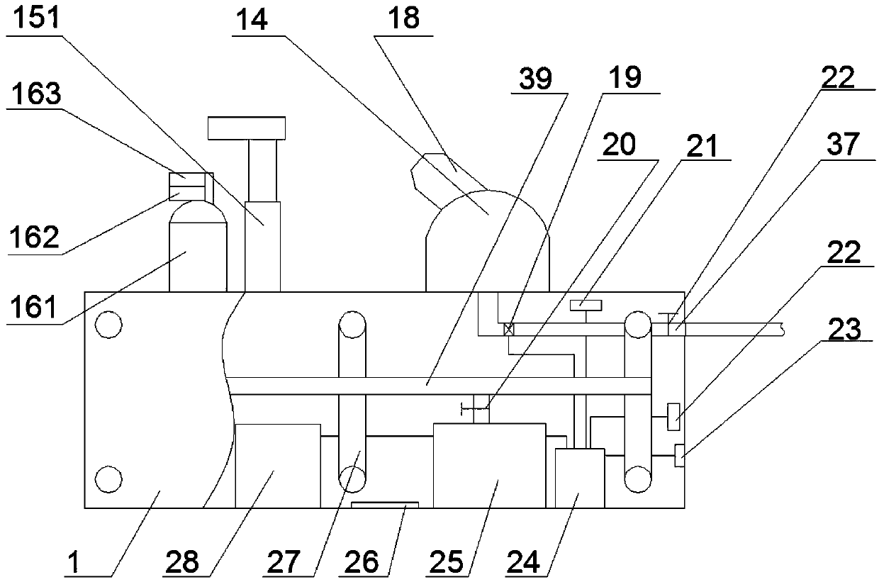 Super high-rise building fire extinguishing device