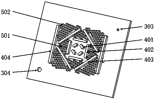 Water-cooled plate-type heat exchanger with pulsating vibration