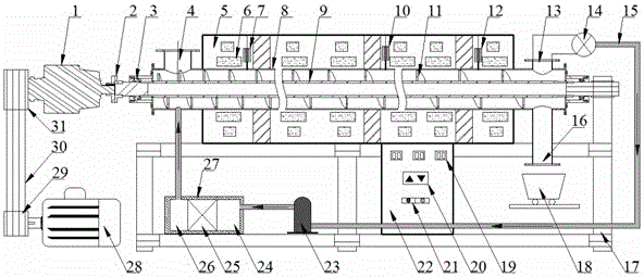 A method and device for microwave calcination of uranium chemical concentrate