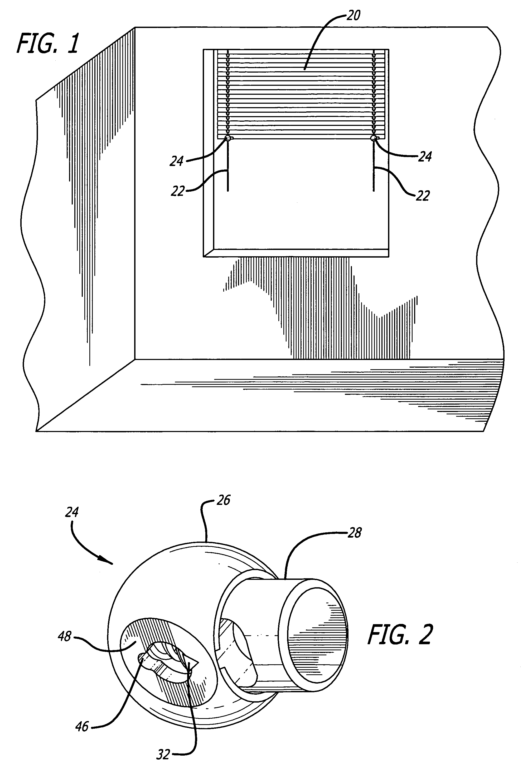 Window shade leveling devices