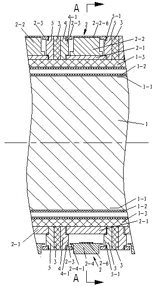 Winding shaft