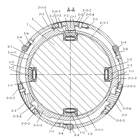 Winding shaft