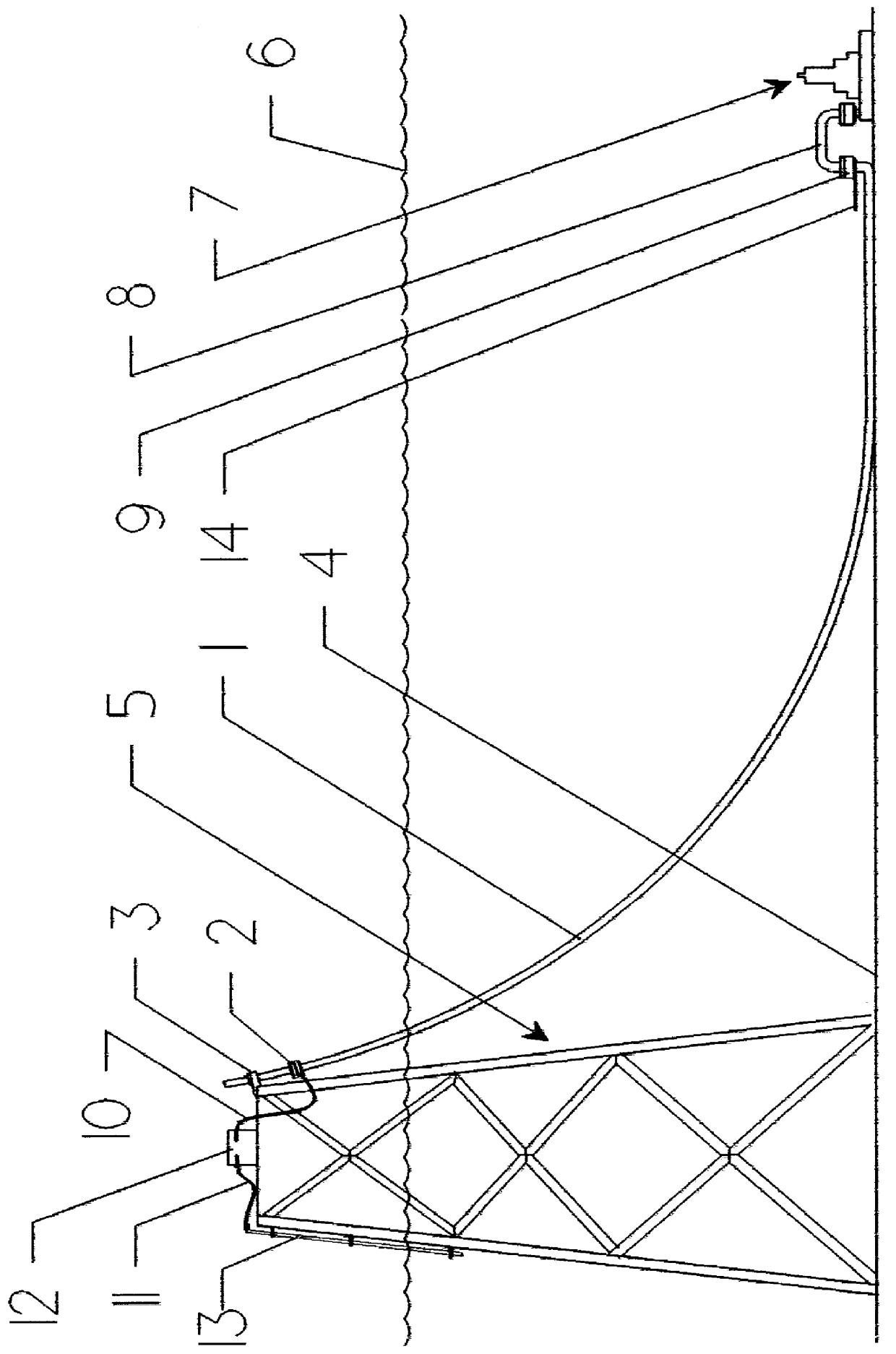 Marine pipeline heated with alternating current