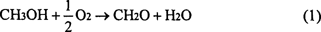 Catalyst for producing methylal by selective oxidation of methanol and preparation method and use thereof