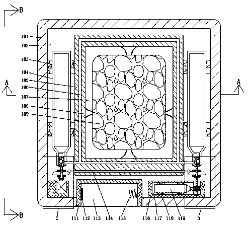 Self-rescue air bag device for swimming and drowning