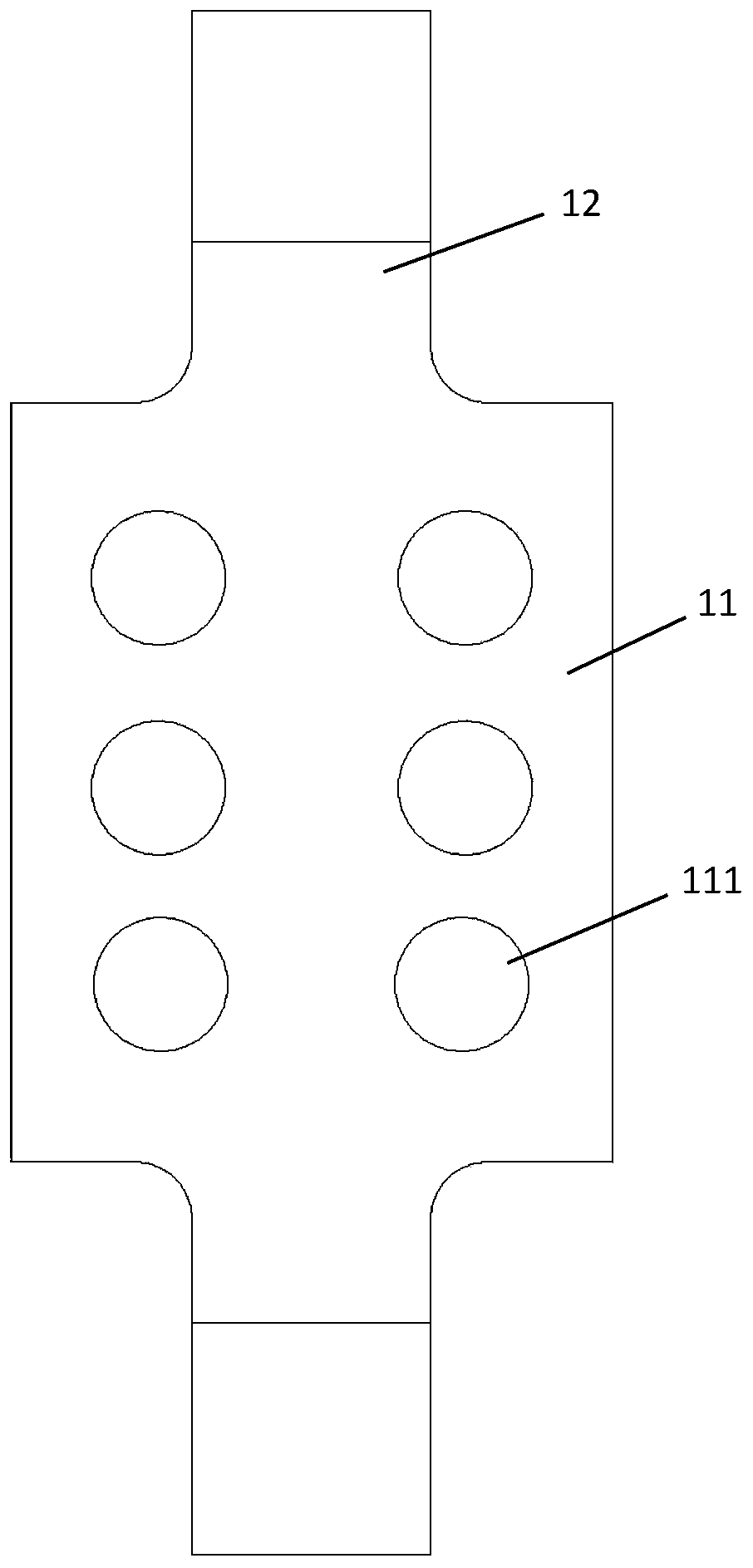 Composite shock absorbing graded yield damper