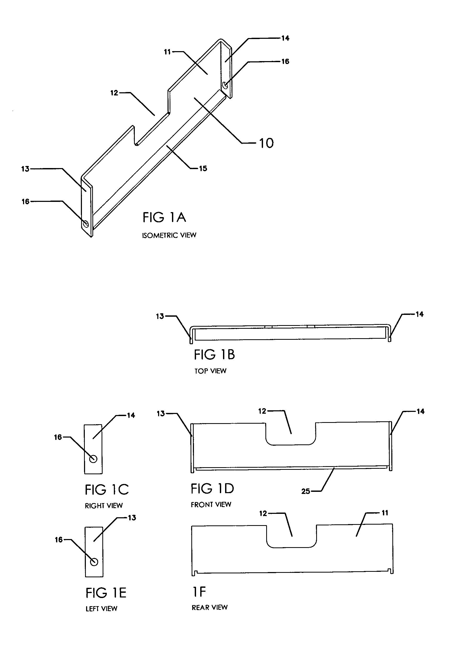 Holding units for stay in place molds