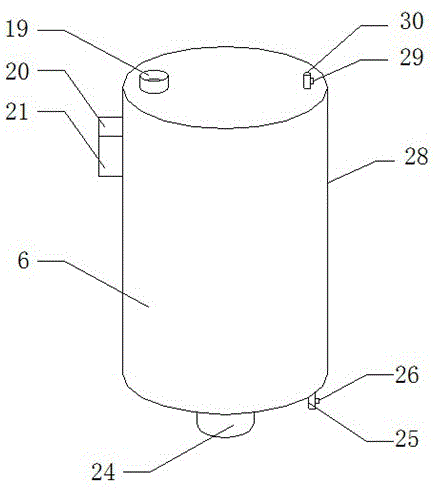 Metal smelting waste slag high-temperature waste heat generation device