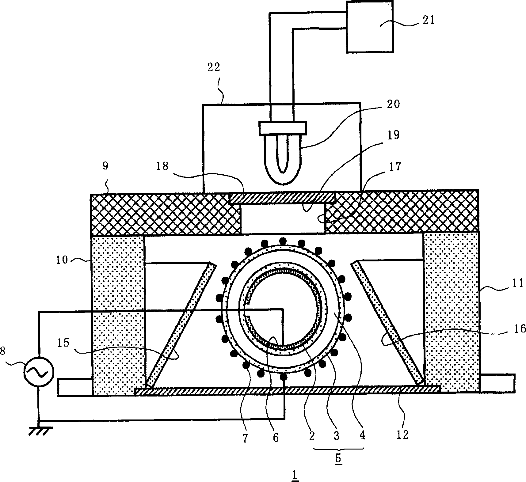 Excited quasi-molecular lampbulb