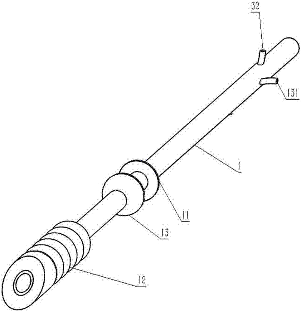 Ileum colostomy catheter