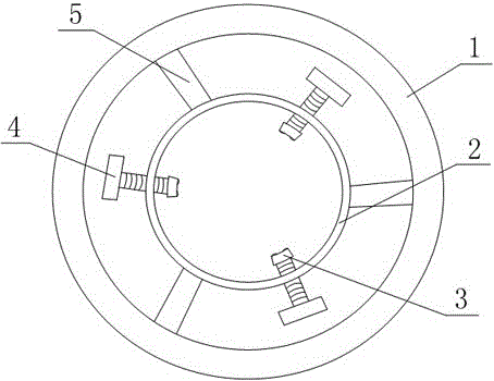 Improved structure of clamping device