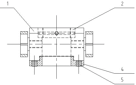 Probe sleeve device for ultrasonic flaw detection