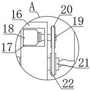 Electronic acupuncture massage therapeutic apparatus