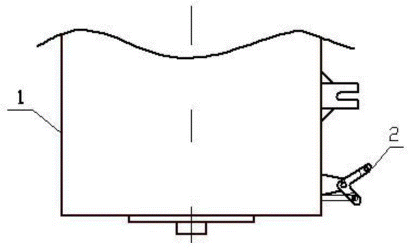 Method for preventing steel ladle slide mechanism from being opened accidentally