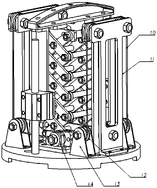 Integrated Displacement Amplifying Mechanism and Its Movement Method