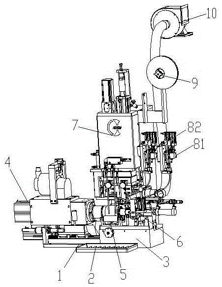 Inverse armature brazing machine with double feeding of brazing wire belts and welding technology thereof