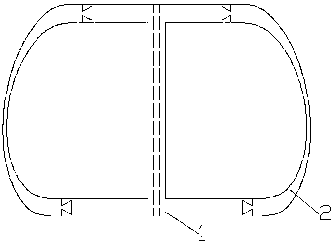 Assembled cervical interbody fusion cage