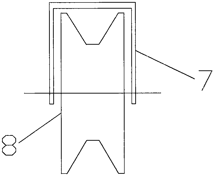 Flux tower sand collecting automatic rising-lowering device