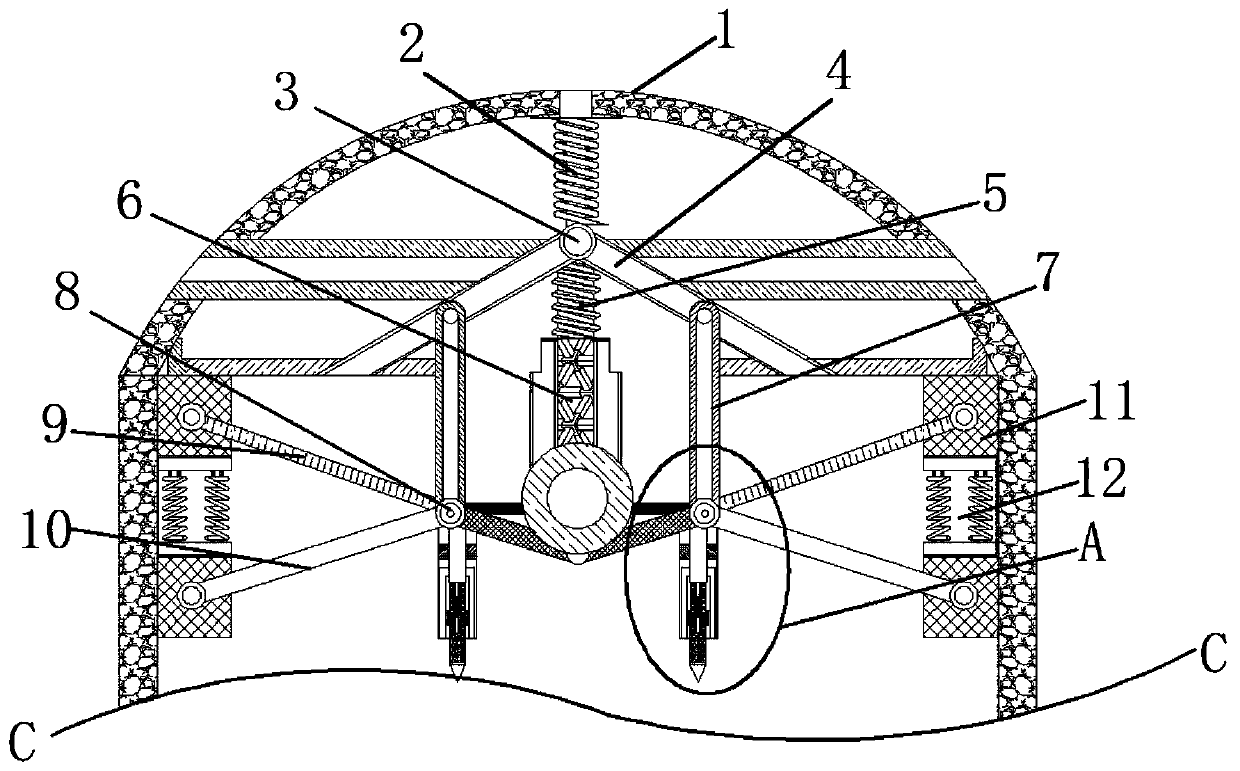 Spectacle frame washing equipment capable of realizing washing and dying integration