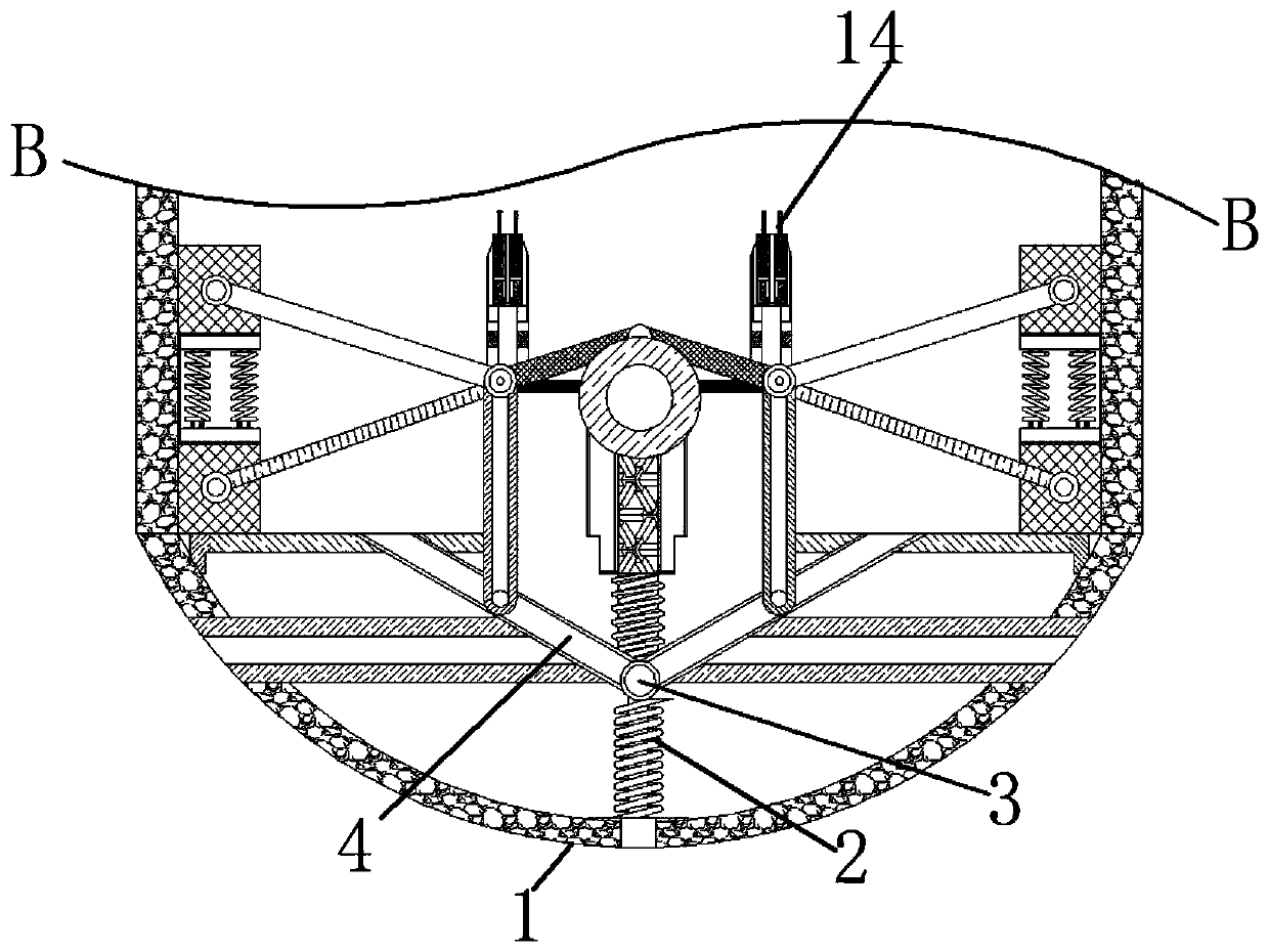 Spectacle frame washing equipment capable of realizing washing and dying integration