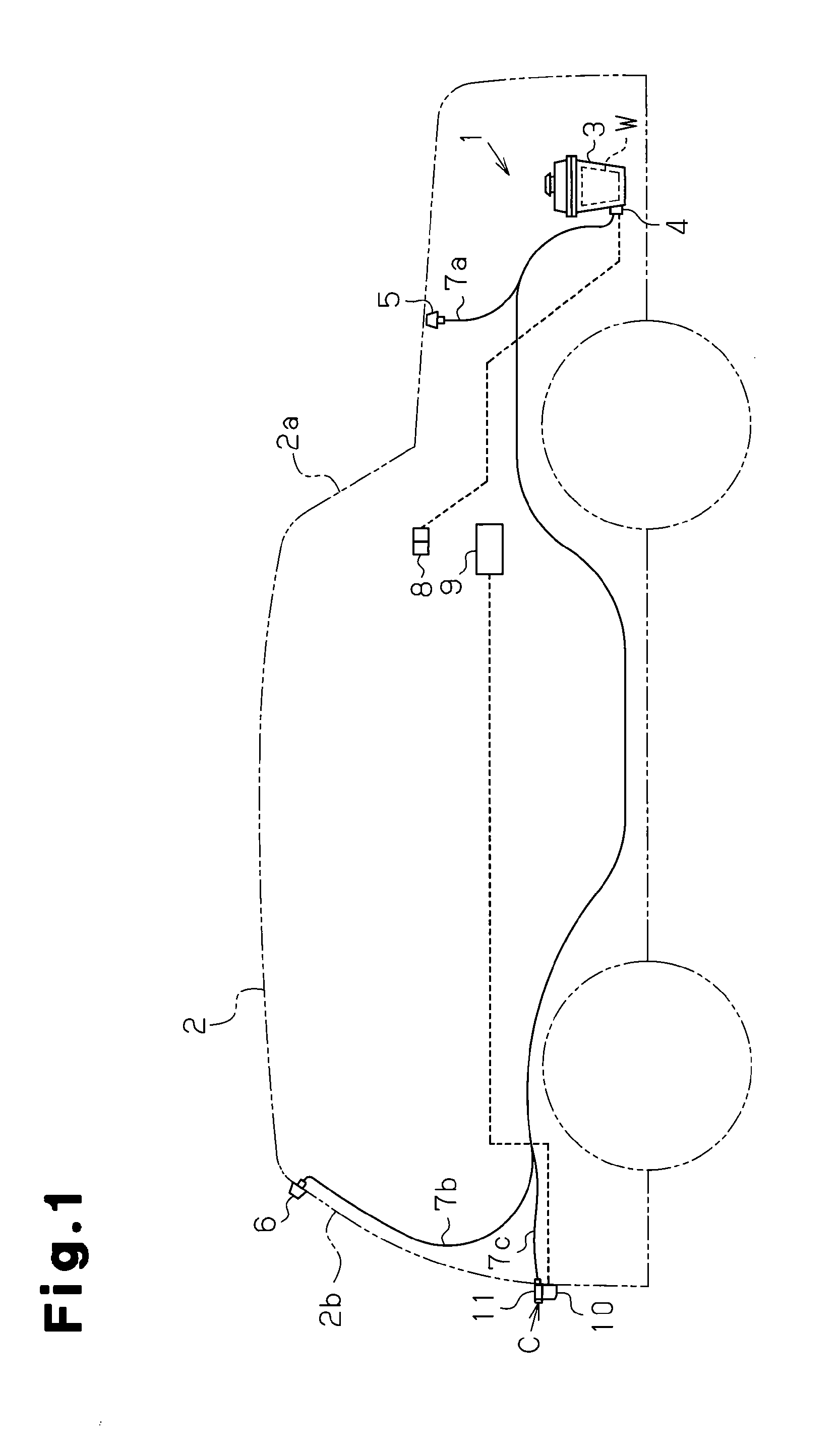 Washer nozzle for vehicle mounted camera, vehicle mounted camera, and washer device for vehicle