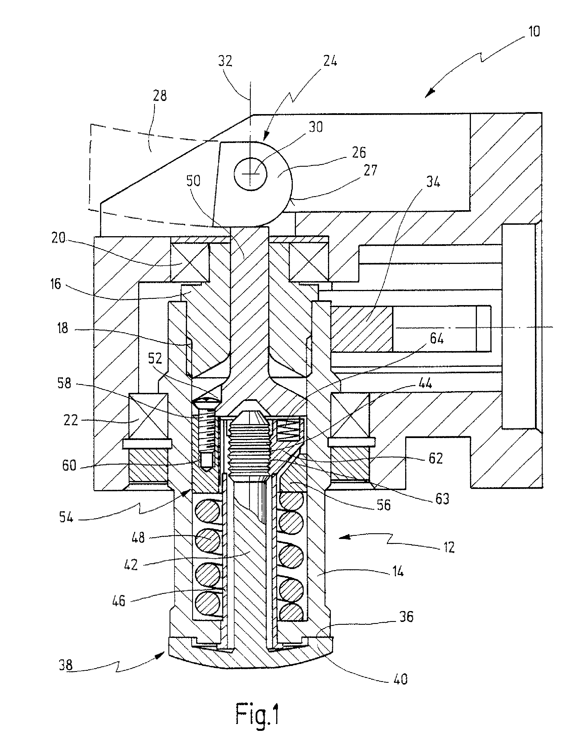 Hand-Held Power Tool With Clamping Device For A Tool