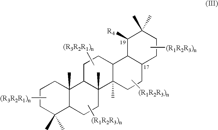 Triterpene quaternary salts as biologically active surfactants