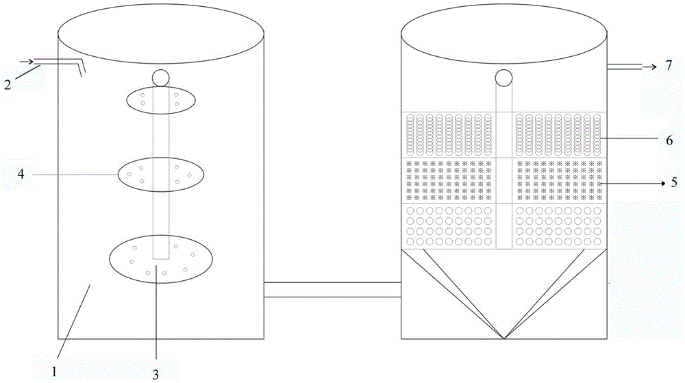 Domestic sewage filter device