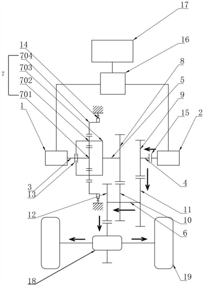 Dual motor drive system and its application