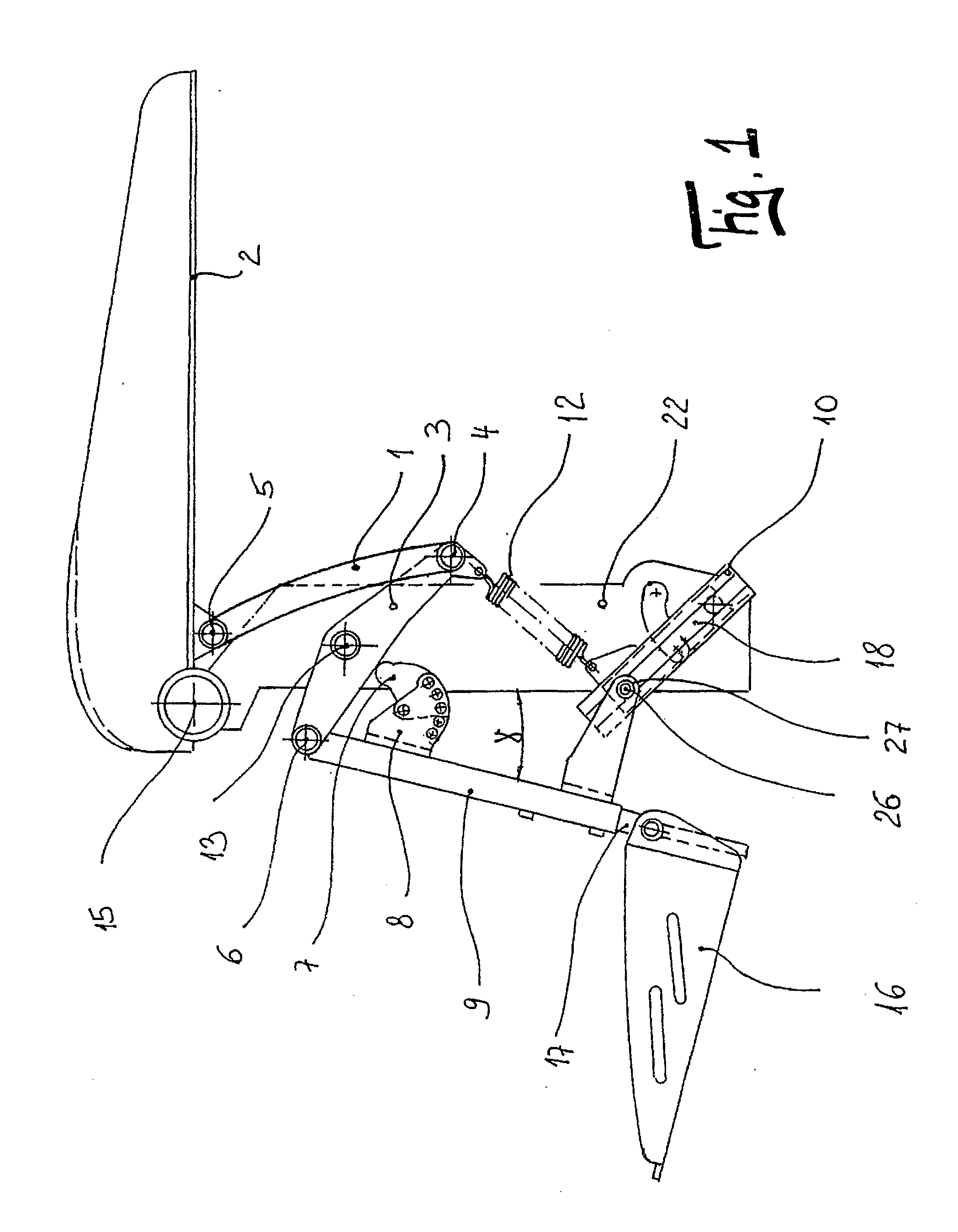 Upright wheelchair